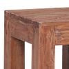 vidaXL Table basse 30x30x30 cm bois d'acajou massif