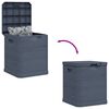 vidaXL Bo&icirc;te de rangement de jardin 90 L Anthracite