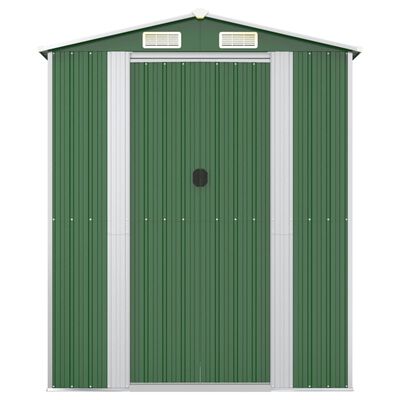 vidaXL Abri de jardin Vert 192x191x223 cm Acier galvanisé