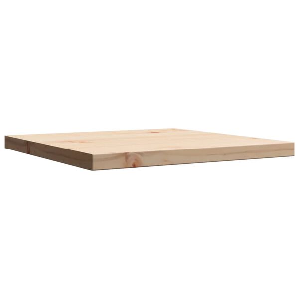 vidaXL Dessus de table 40x40x2,5 cm carr&eacute; bois de pin massif