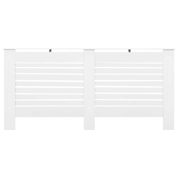 vidaXL Cache-radiateur Blanc 172x19x81,5 cm MDF