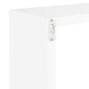 vidaXL Étagères cube murales 4 pcs blanc 30x15x30 cm