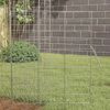 vidaXL Cage pour lapins Argent 400 x 78 x 78 cm Acier galvanis&eacute;