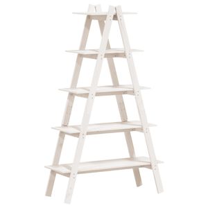 vidaXL &Eacute;tag&egrave;re 5 niveaux en forme de A 110x40x180,5 cm bois pin massif