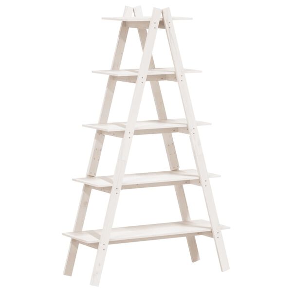 vidaXL &Eacute;tag&egrave;re 5 niveaux en forme de A 110x40x180,5 cm bois pin massif