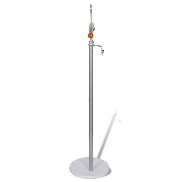 vidaXL Support valet pour manteaux chemises Cadre en m&eacute;tal