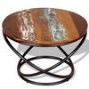vidaXL Table basse Bois de r&eacute;cup&eacute;ration massif 60x60x40 cm