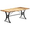 vidaXL Table &agrave; manger 180x90x76 cm Bois de manguier massif