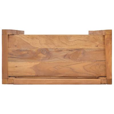 vidaXL Unité d'étagères 60x30x120 cm Bois de teck solide