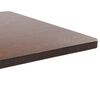 vidaXL Table de bistro Marron foncé 80x80 cm MDF