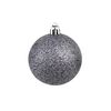 vidaXL Ensemble de boules de Noël 100 pcs 3/4/6 cm Blanc/Gris