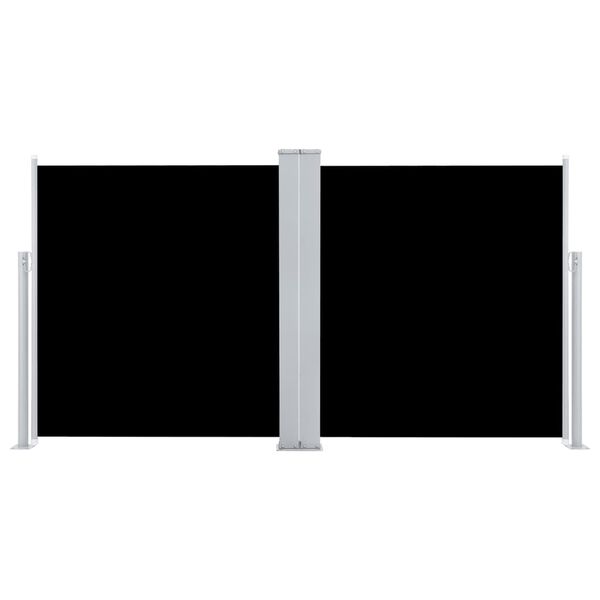 vidaXL Auvent lat&eacute;ral r&eacute;tractable Marron 100 x 600 cm