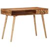 vidaXL Bureau 110x50x76 cm Bois d'acacia massif