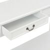vidaXL Table console Blanc 110x35x80 cm Bois
