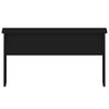 vidaXL Table basse noir 80x50,5x41,5 cm bois d'ing&eacute;nierie