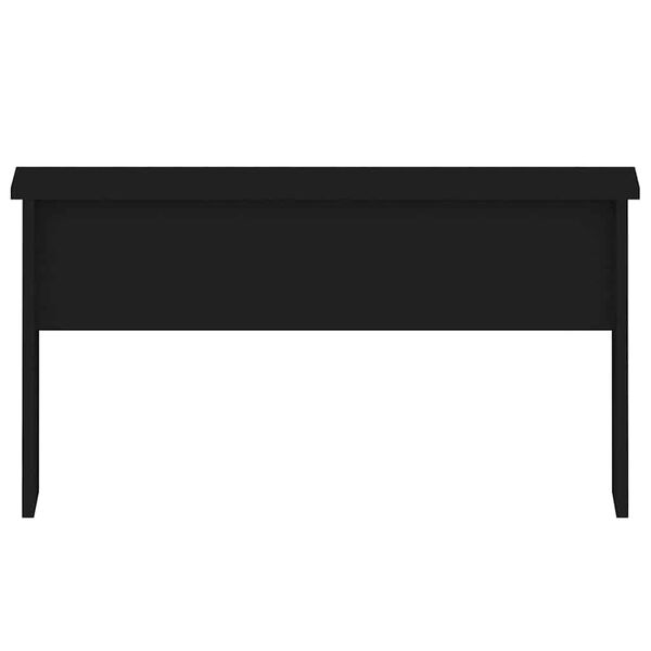 vidaXL Table basse noir 80x50,5x41,5 cm bois d'ing&eacute;nierie