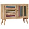 vidaXL Buffet 100 x 30 x 75 cm Bois de manguier massif