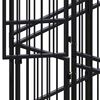 vidaXL Chenil d'ext&eacute;rieur pour chiens Acier 12,9 m&sup2;
