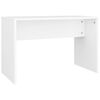vidaXL Tabouret de toilette Blanc 70x35x45 cm Bois d'ing&eacute;nierie