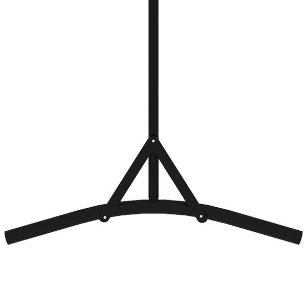 vidaXL Cloison de séparation anthracite 175x180 cm tissu