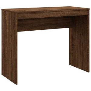 vidaXL Bureau Ch&ecirc;ne marron 90x40x72 cm Bois d'ing&eacute;nierie