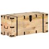 vidaXL Coffre 90x40x40 cm Bois solide de manguier