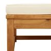 vidaXL Salon de jardin 6 pcs avec coussins bois d'acacia solide