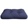 vidaXL Coussin de palette bleu marine 58x58x10 cm tissu oxford
