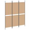 vidaXL Cloison de s&eacute;paration 4 panneaux Anthracite 200x200 cm Tissu