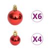 vidaXL Ensemble de boules de Noël 108 pcs Doré et rouge