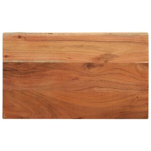 vidaXL Dessus de table 60x40x3,8 cm rectangulaire bois massif d'acacia