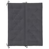 vidaXL Coussin de banc de jardin anthracite tissu oxford
