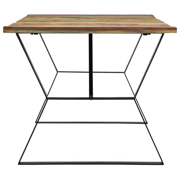 vidaXL Table de salle &agrave; manger 180x90x76cm Bois de r&eacute;cup&eacute;ration solide