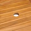 vidaXL Ensemble &agrave; manger de jardin 5 pcs Bois de teck massif