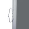 vidaXL Auvent lat&eacute;ral double r&eacute;tractable de patio 170x600cm Anthracite