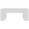 vidaXL Table basse blanc 100x60x42 cm bois d'ing&eacute;nierie