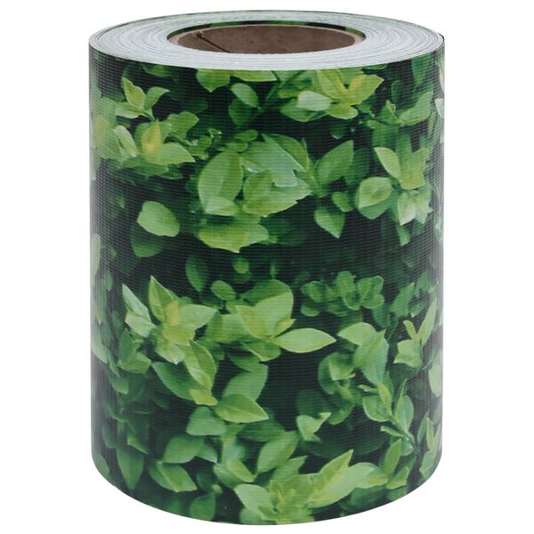 vidaXL &Eacute;cran d'intimit&eacute; de jardin PVC 70x0,19 m Vert