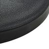 vidaXL Socle demi-rond de parasol Polyr&eacute;sine 9 kg Noir