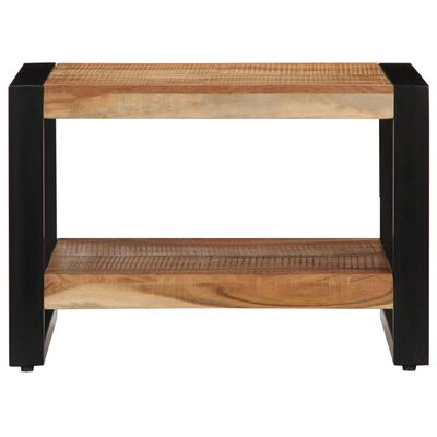 vidaXL Table basse 60 x 60 x 40 cm Bois d'acacia massif