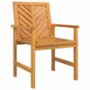 vidaXL Ensemble de salle à manger pour jardin 4 pcs Marron