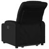 vidaXL Fauteuil inclinable de massage noir similicuir