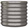 vidaXL Jardini&egrave;re de jardin Acier galvanis&eacute; 40x40x36 cm Gris