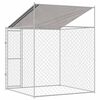 vidaXL Cage pour chien 200 x 200 x 258 cm Acier et PE