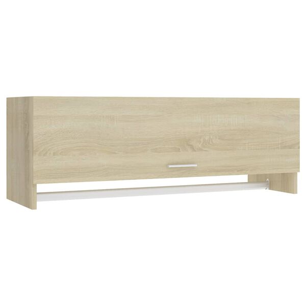 vidaXL Garde-robe ch&ecirc;ne sonoma 100x32,5x35 cm bois d'ing&eacute;nierie
