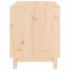 vidaXL Niche pour chien 70x50x62 cm Bois de pin massif