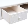 vidaXL Bureau Blanc 110 x 45 x 76 cm Bois