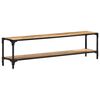vidaXL Meuble TV 150x30x40 cm Bois massif de manguier