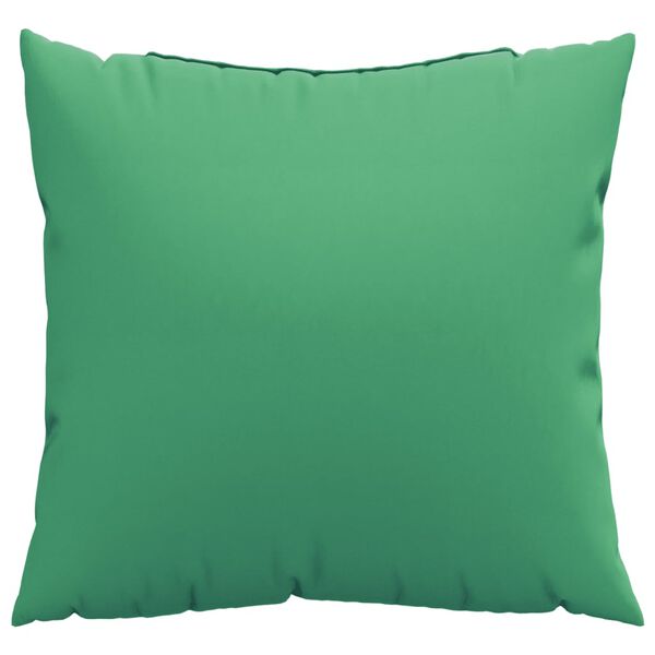 vidaXL Coussins décoratifs lot de 4 vert 60x60 cm tissu