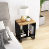 vidaXL Table d'appoint 40x31x46 cm Bois de manguier et d'ingénierie