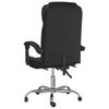 vidaXL Fauteuil inclinable de bureau noir similicuir